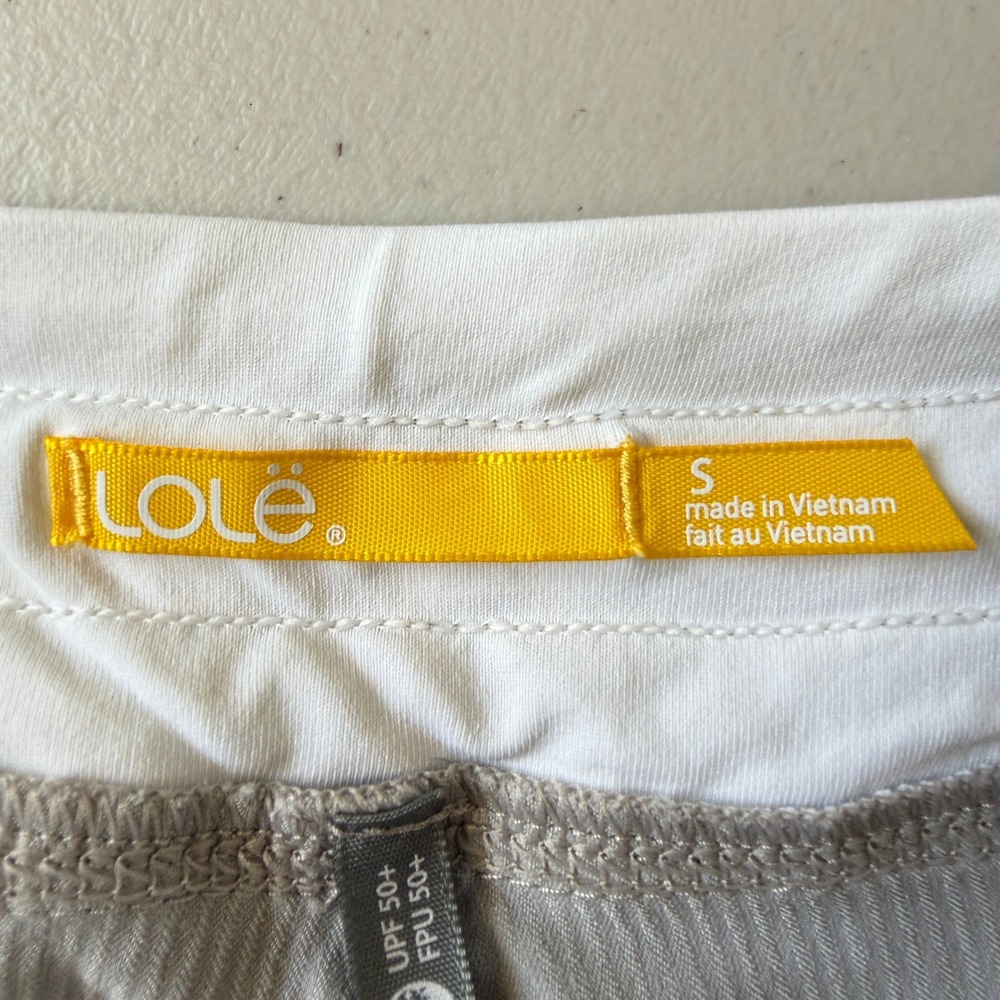 Lole Gray Hiking Camping Pants S 4-Way Stretch Quick Dry UPF 50 Straight‎ Leg - Picture 5 of 11